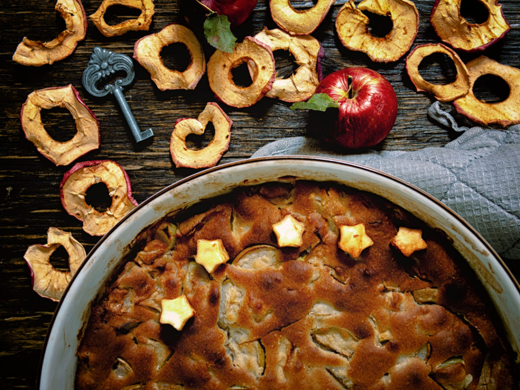 Вегетарианская шарлотка (шарлотка без яиц