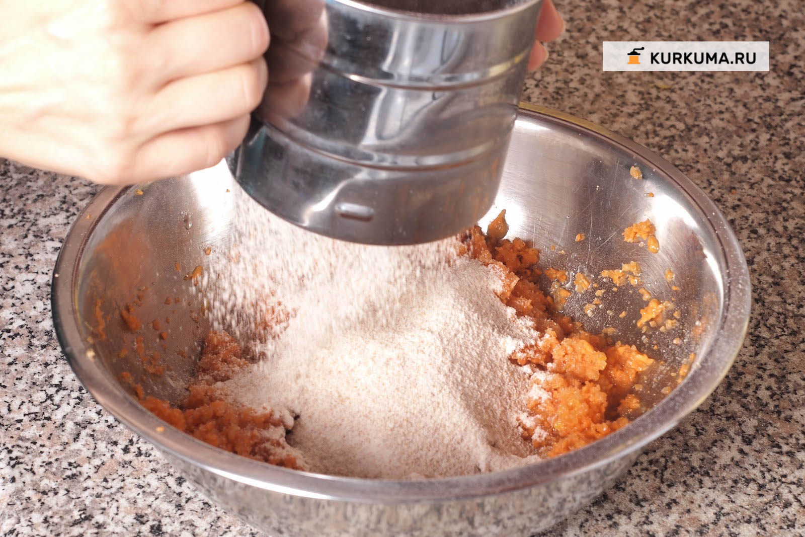 Морковные сладкие шарики