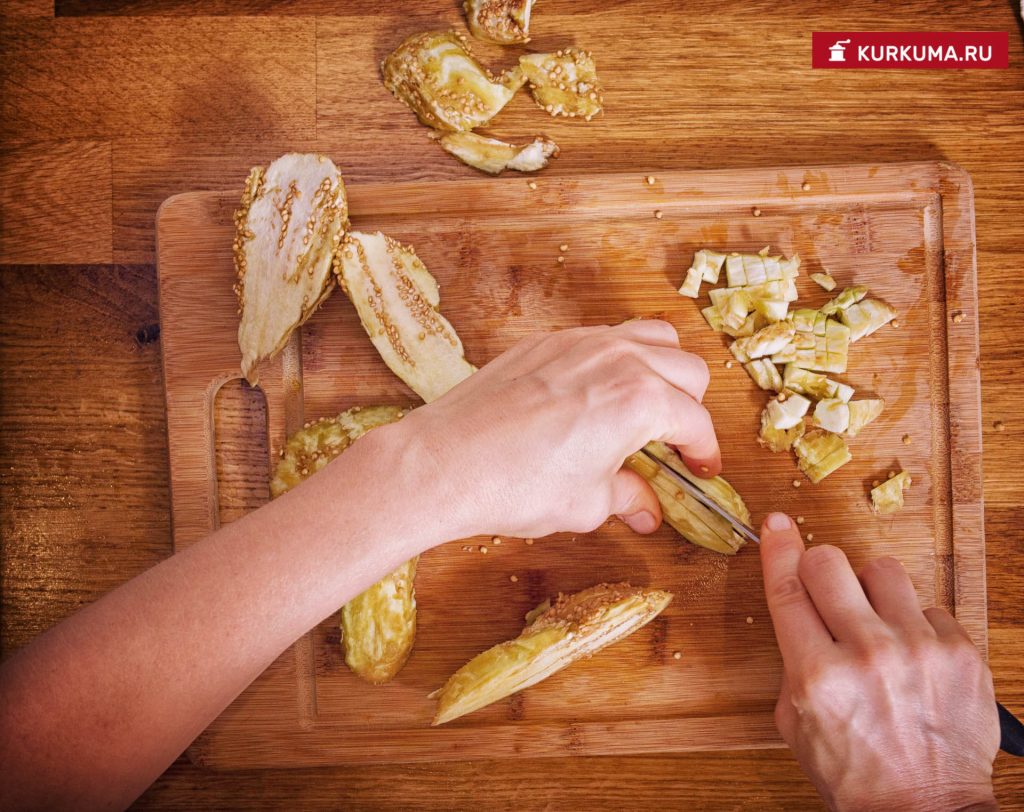 Видео-рецепт фаршированных баклажанов в духовке без мяса: Имам Баялды