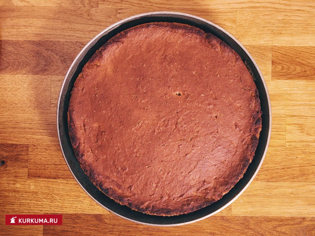 Грушевый кекс с карамелью