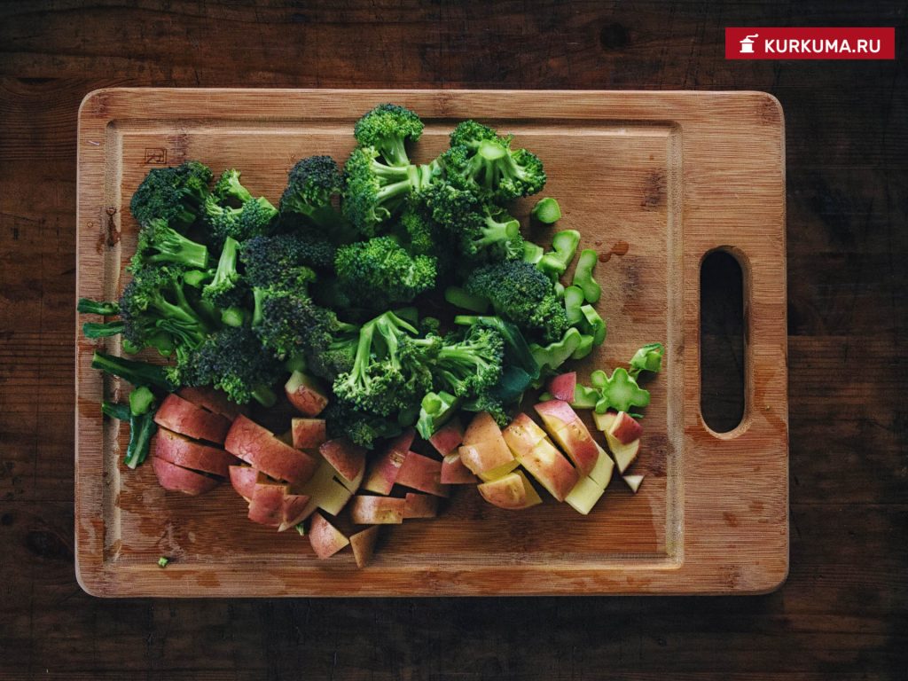 брокколи с картошкой