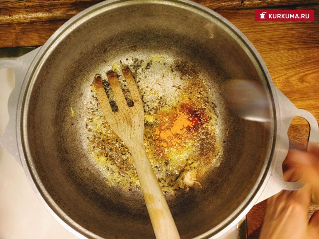 Цветная капуста с зеленым горошком
