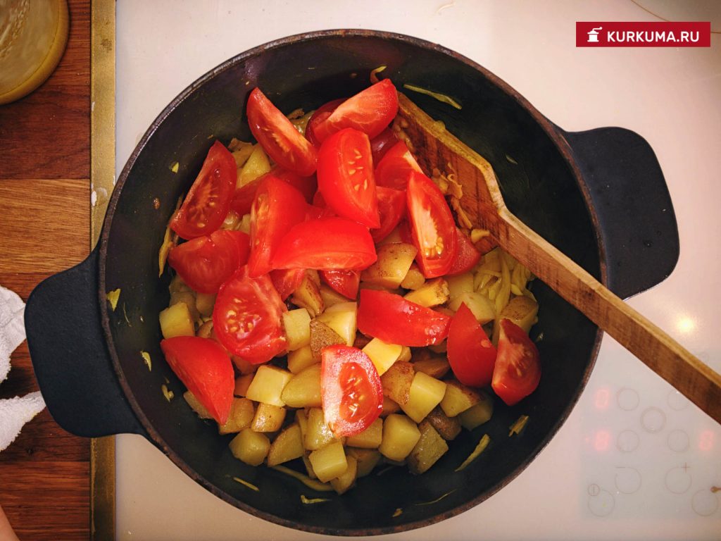 Сабджи с картошкой и капустой - рецепт с фото