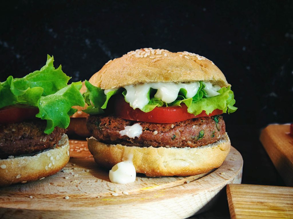 Вегетарианский бургер - рецепт с фото