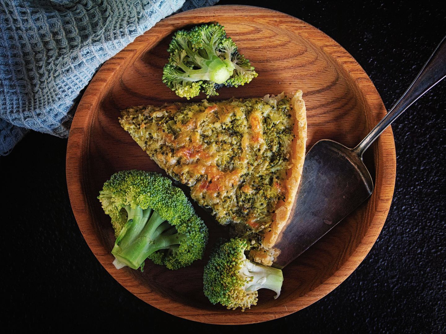 Вегетарианские рецепты - пирог с брокколи