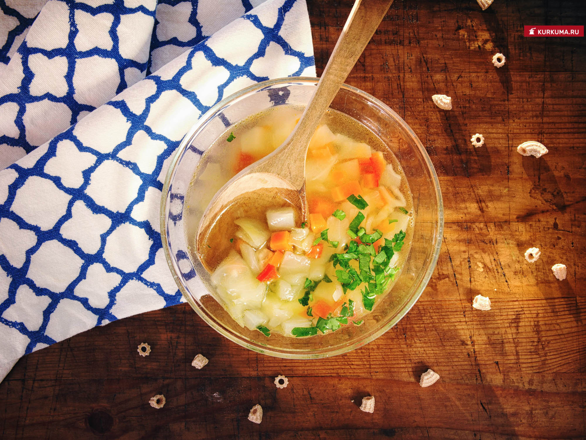 Овощной суп - рецепт с фото